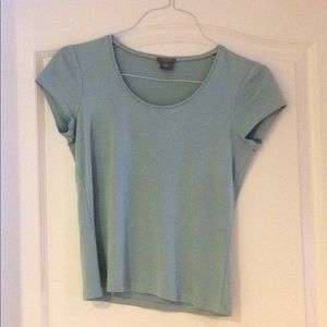 Short sleeve knit top